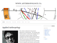 Tablet Screenshot of anthropology.ca