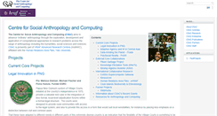 Desktop Screenshot of csac.anthropology.ac.uk