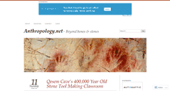 Desktop Screenshot of anthropology.net