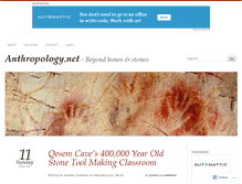 Tablet Screenshot of anthropology.net